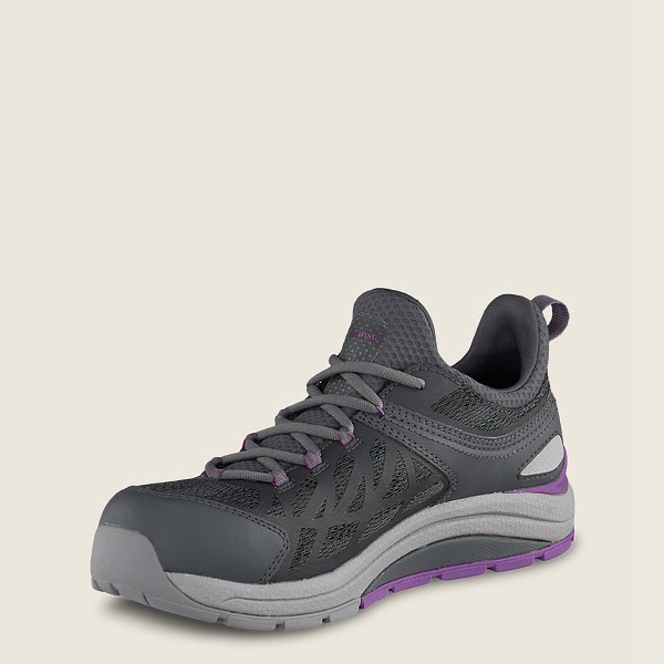 Red Wing Work Sko Cooltech™ Athletics - Safety Toe - Svart/Grå - Dame 2537-FXCGU